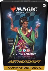 Aetherdrift Commander Deck- Living Energy